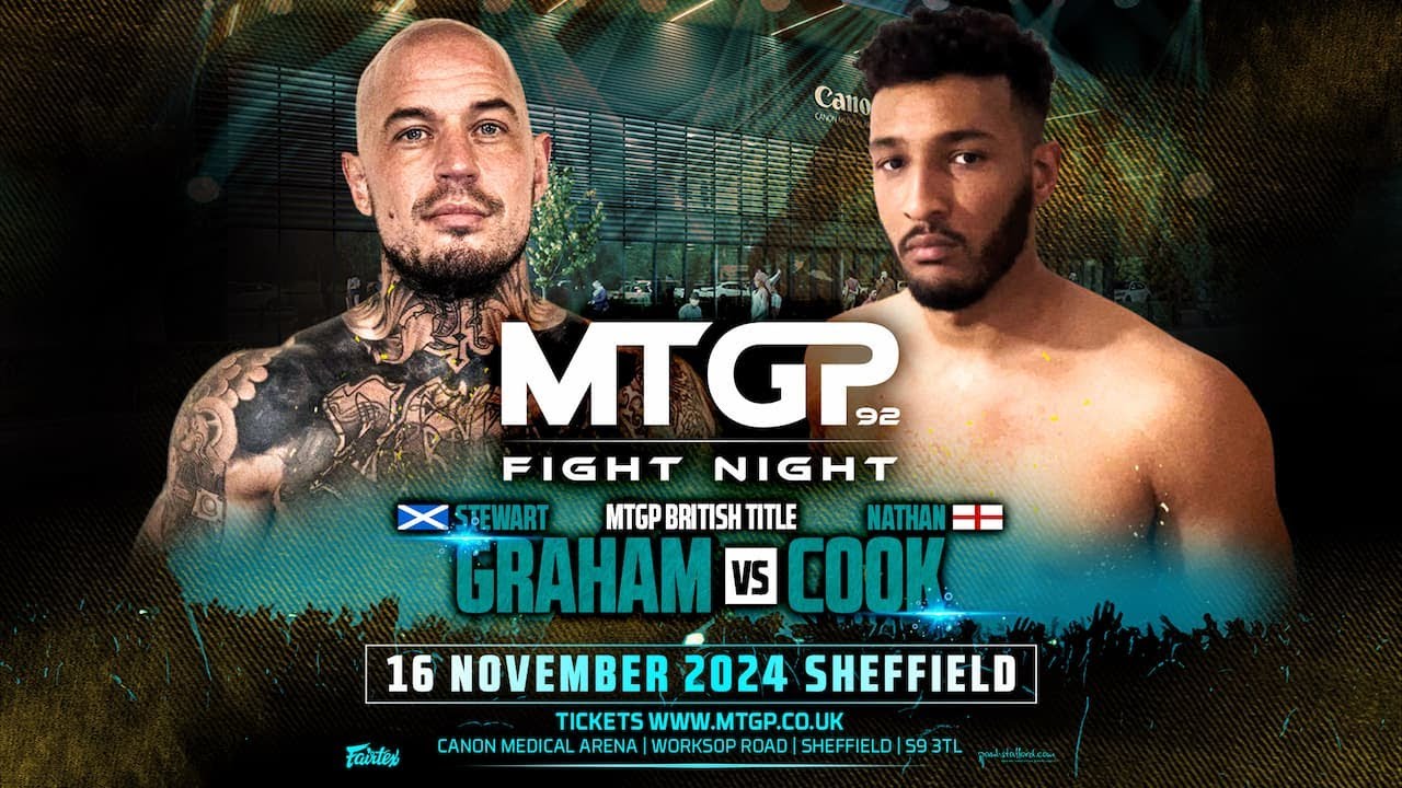 Стюарт Грэм против Нейтана Кука // MTGP Fight Night 92 // 16.11.2024 // Шеффилд