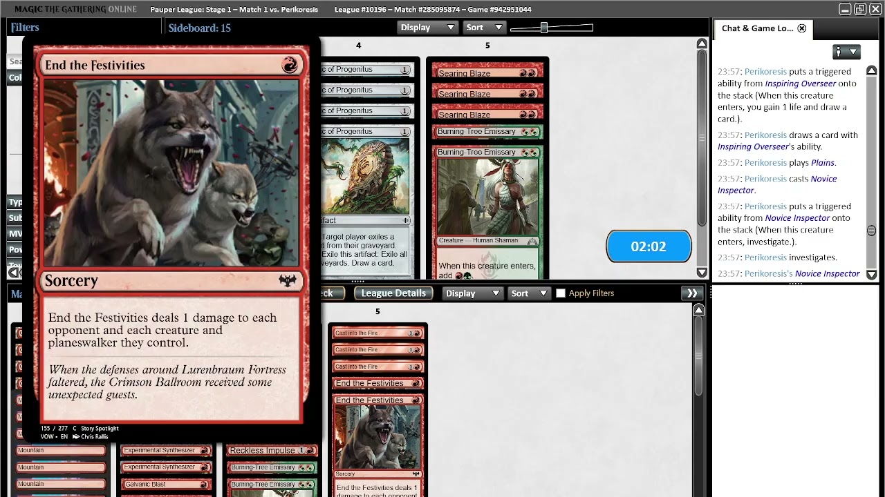 Mono Red Rally League 2 Match 1