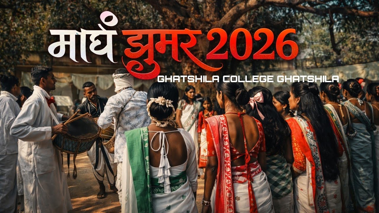 Mage jhumur 2026!! MAGE POROB 2026!! GHATSILA COLLEGE GHATSILA @santhalsarnabiti 