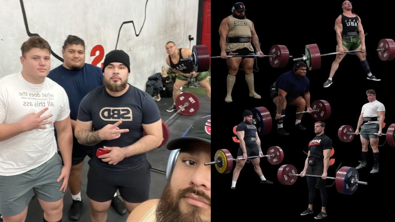 Deadlifting over 4k+ lbs with the Boyz ft. Ashton Rouska & Shane Hunt