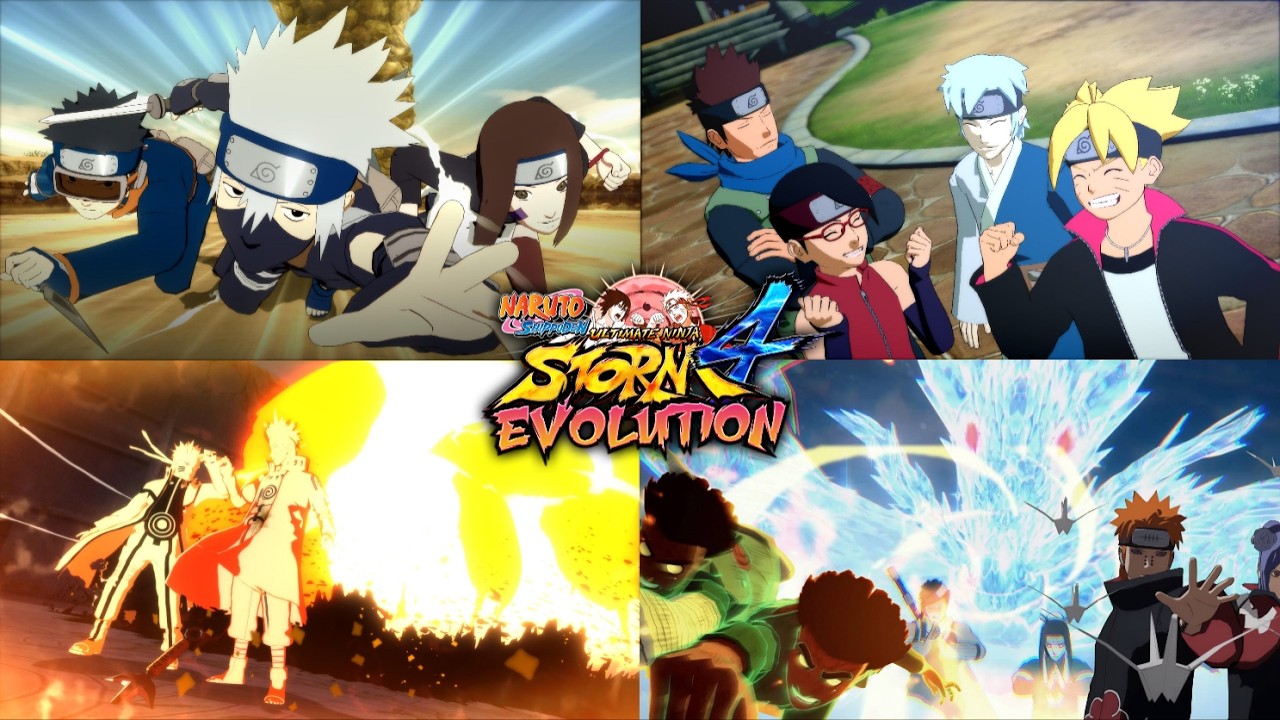 All ultimate tim combo Naruto Shippuden: Ultimate Ninja Storm 4 EVOLUTION