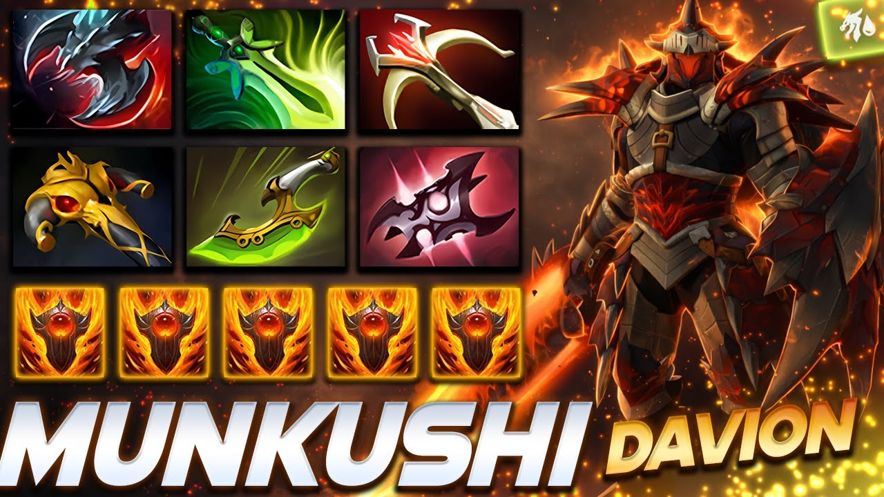 Munkushi Dragon Knight Davion - Dota 2 Pro Gameplay [Watch & Learn]