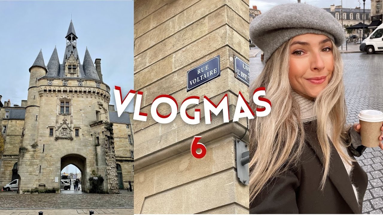 VLOGMAS 6 - Tour gastronómico por Burdeos y mucho amor | Julia March