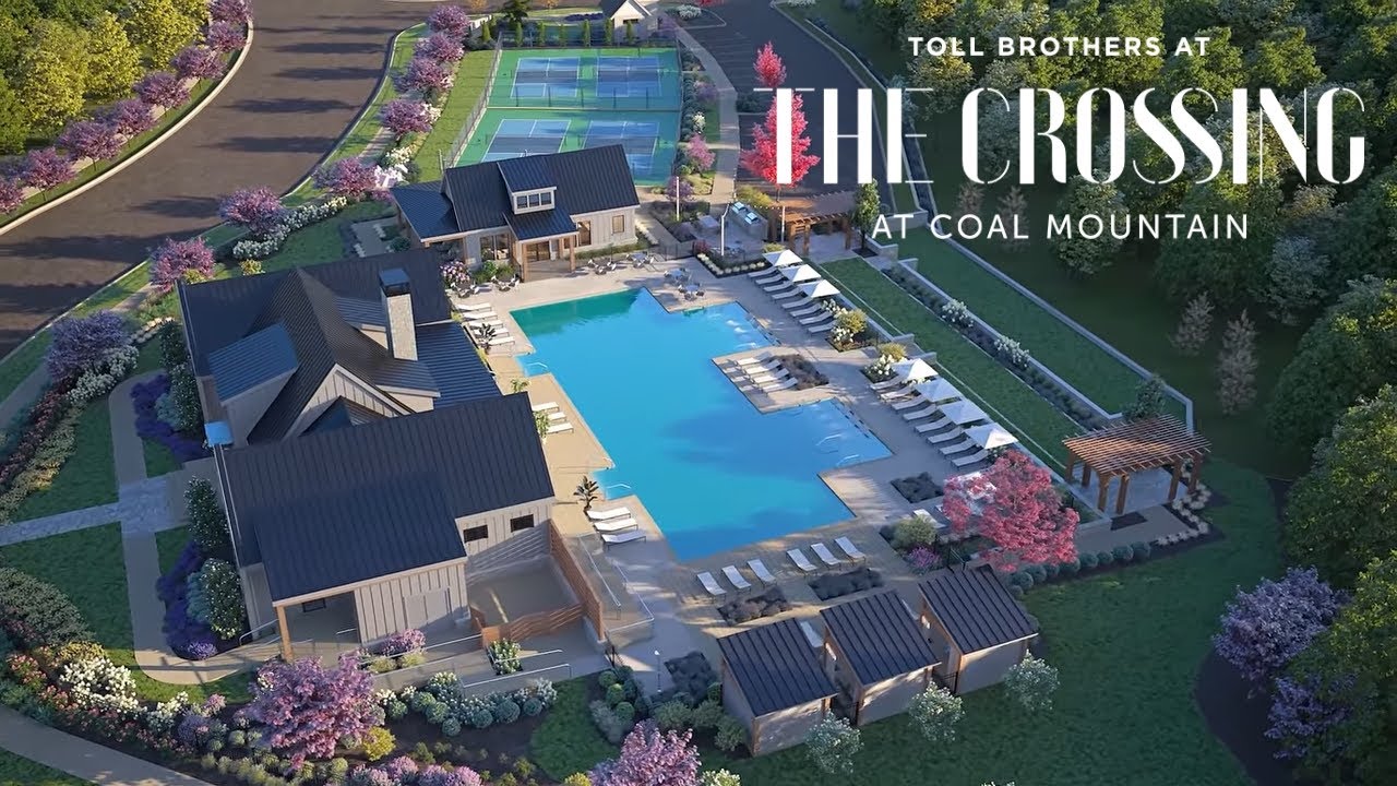 Toll Brothers at the Crossing at Coal Mountain Community Tour