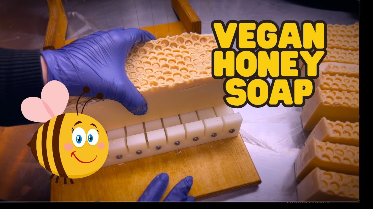 Silent Soap Making - Honey Soap