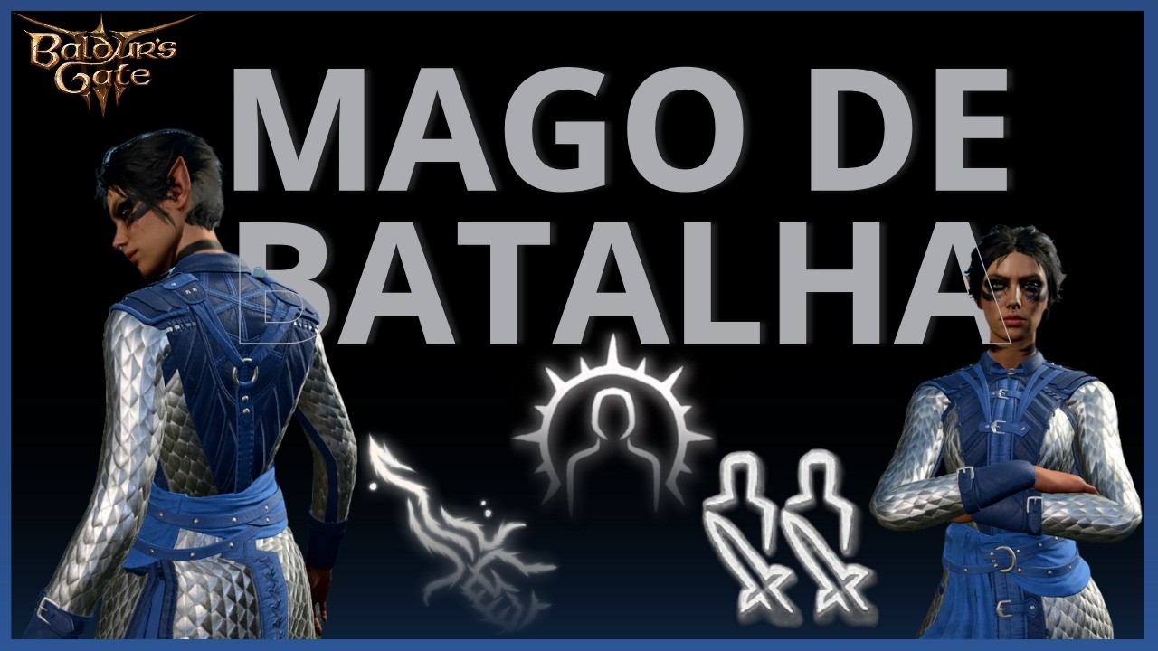 O VERDADEIRO MAGO de BATALHA em Baldur's gate 3