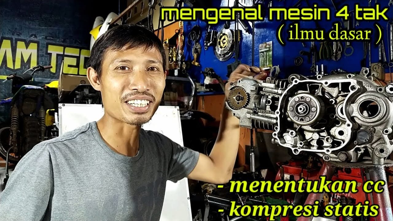 CARA KERJA MESIN 4 TAK (ILMU DASAR) | BELAJAR BARENG 