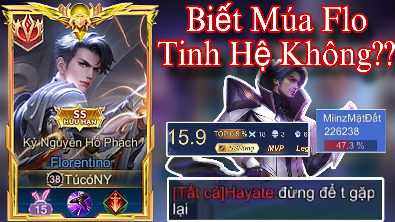 Bị Hỏi Biết Múa Flo Tinh Hệ Không, Tú có NY Nổi Giận Hóa 1 Vị Thần Biểu Diễn Flo Với KDA 15.9