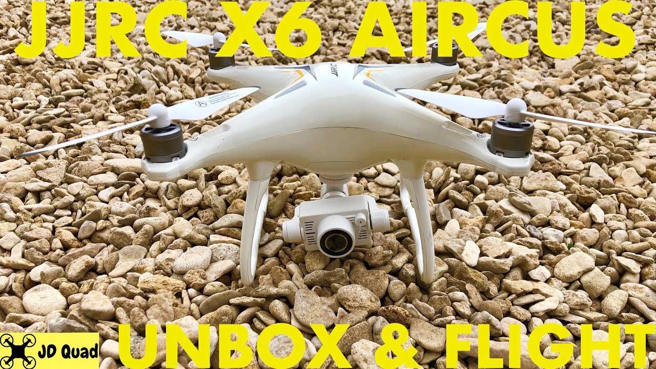 JJRC X6 Aircus Mini Phantom Unbox & Flight Test Video