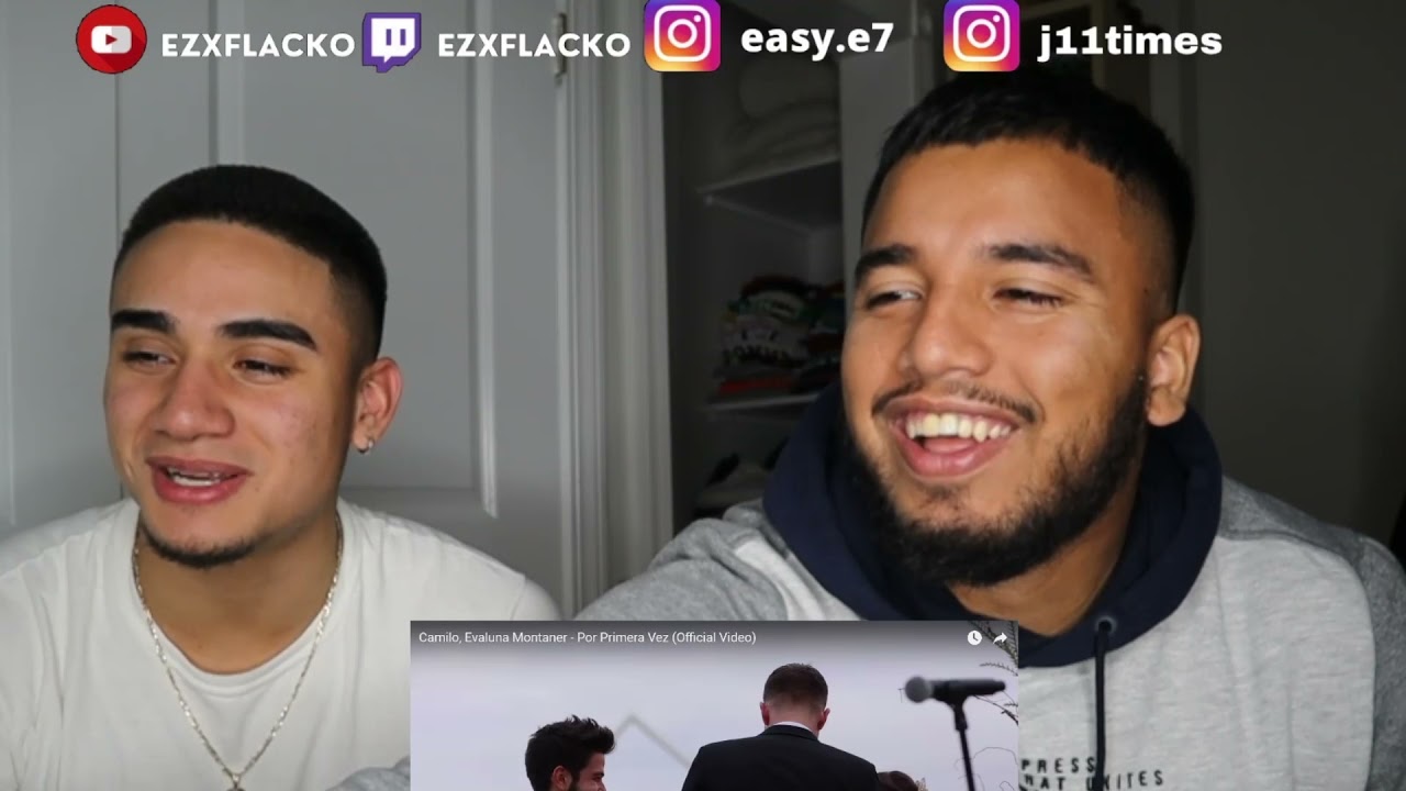 Camilo, Evaluna Montaner - Por Primera Vez (Official Video) | REACTION