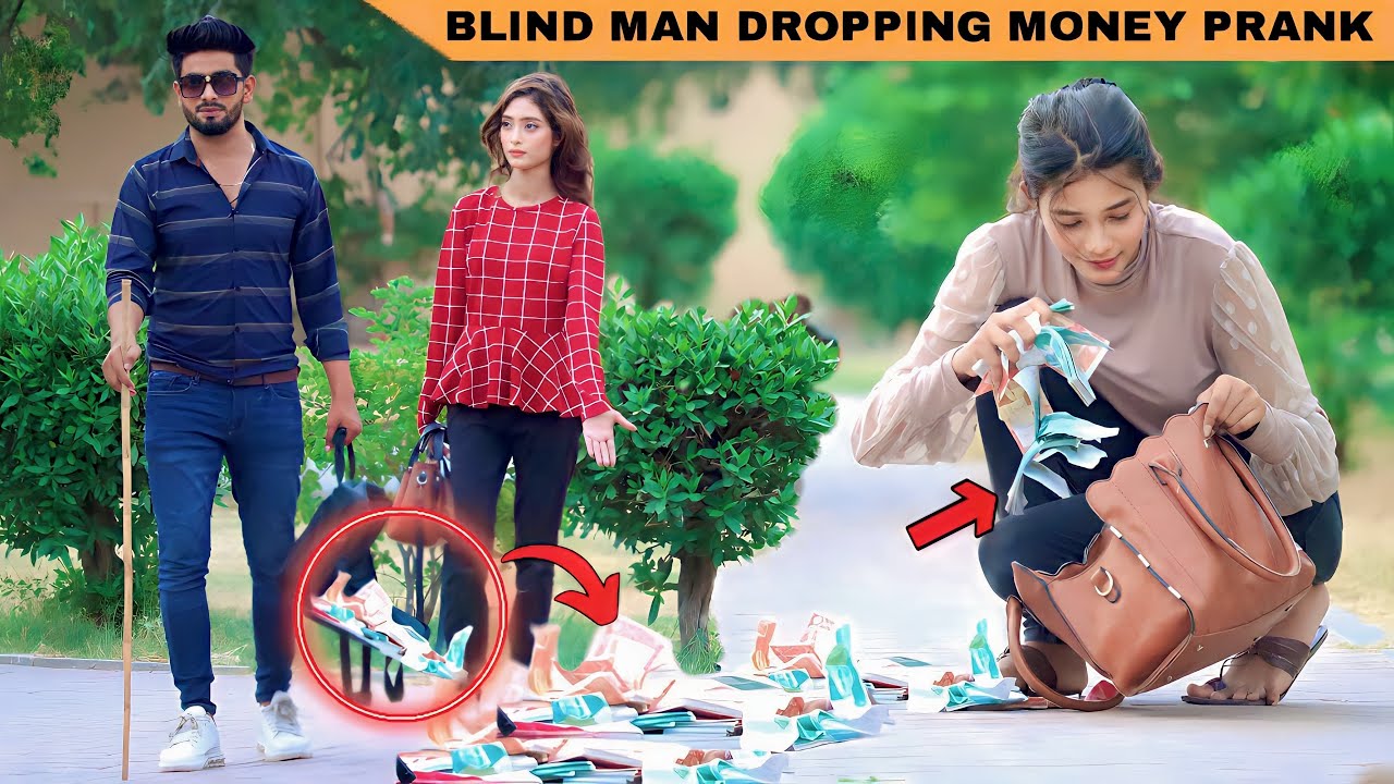 BLIND MAN DROPPING 1,000,000 PRANK @OverDose