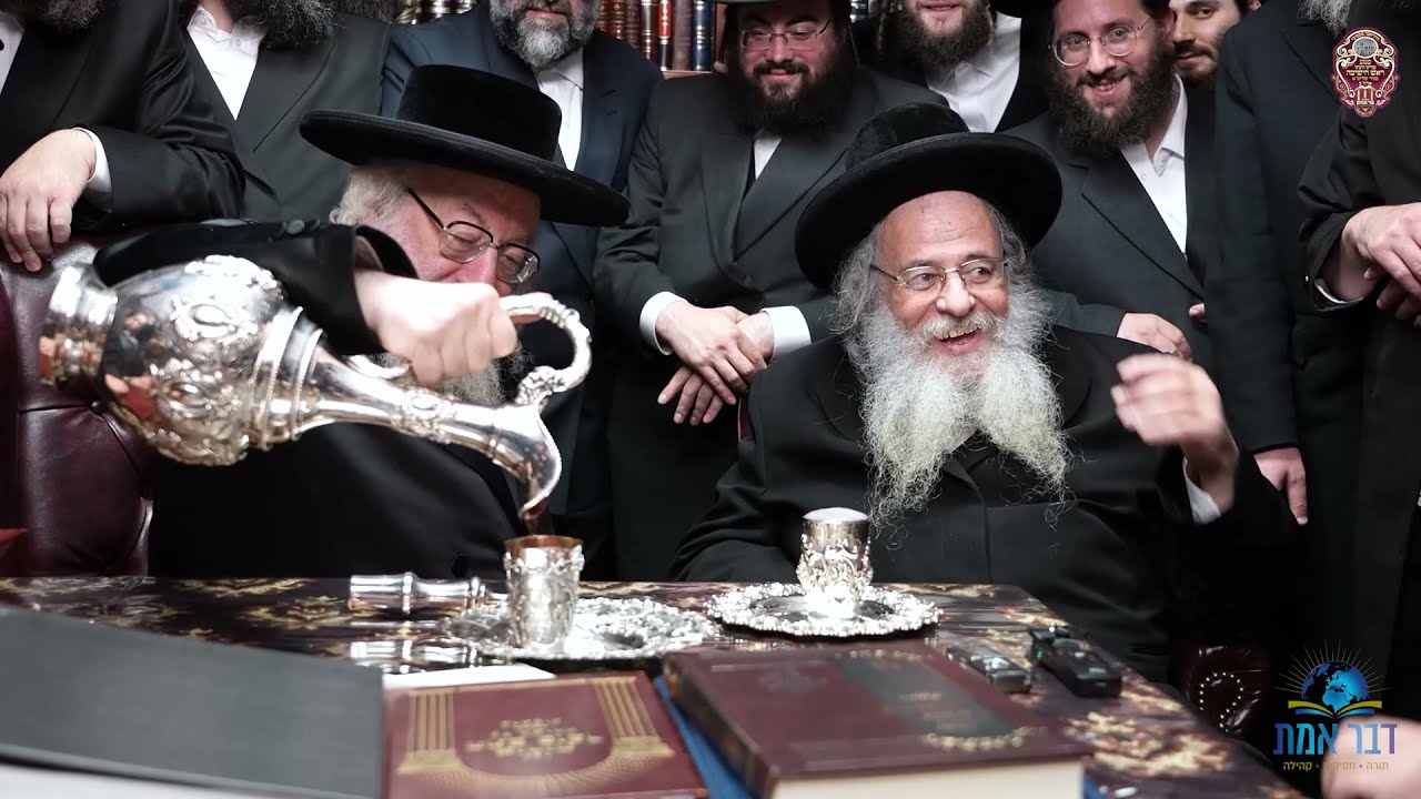 R' Shaul Alter Visits Viener Rov | ראש הישיבה מגור שליט