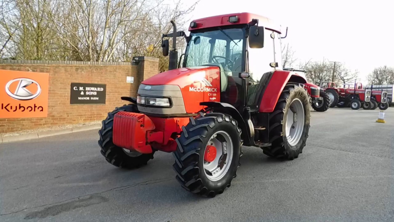 MCCORMICK CX105 TRACTOR WALKROUND VIDEO