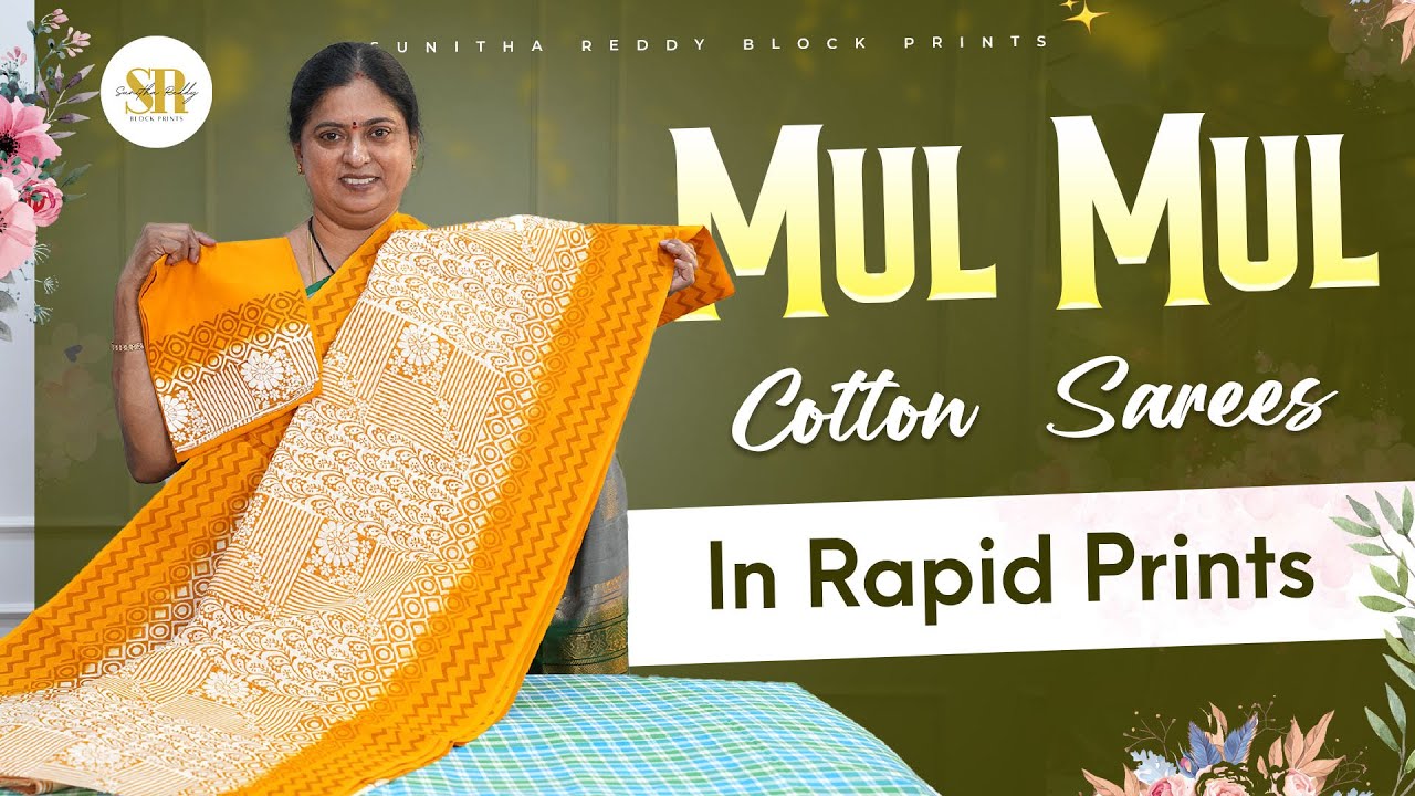 New Rapid Print MulMul Cotton Sarees 🌸 Soft & Stylish Daily Wear Sarees | Jejis Vlogs