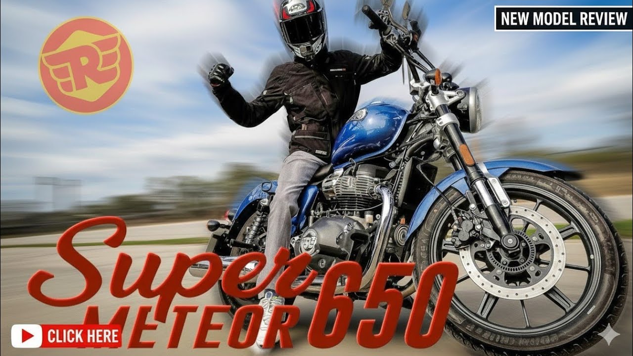 Royal Enfield SUPER Meteor 650 my23 - SUPER in TUTTI I SENSI - TEST RIDE Cremona