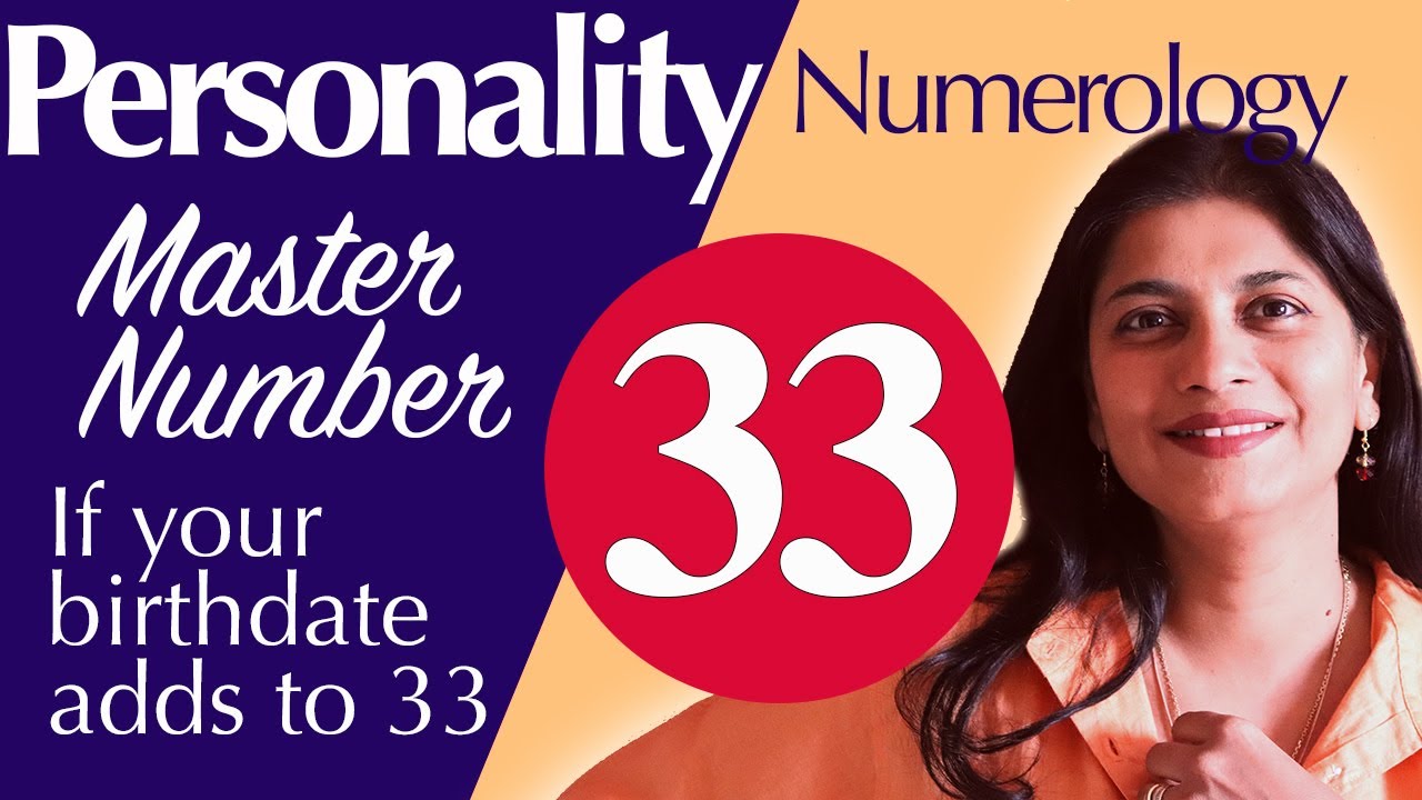 Numerology : 33 master number personality