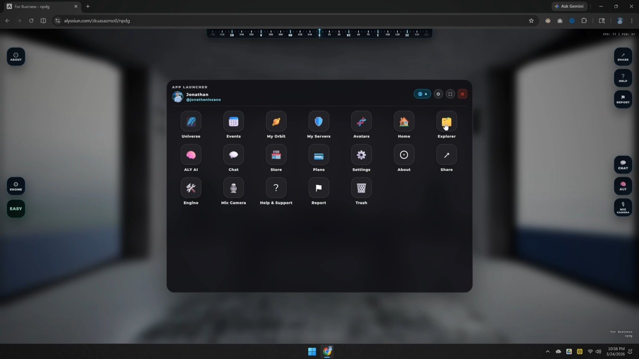 ALYSSIUN The Spatial Operating System