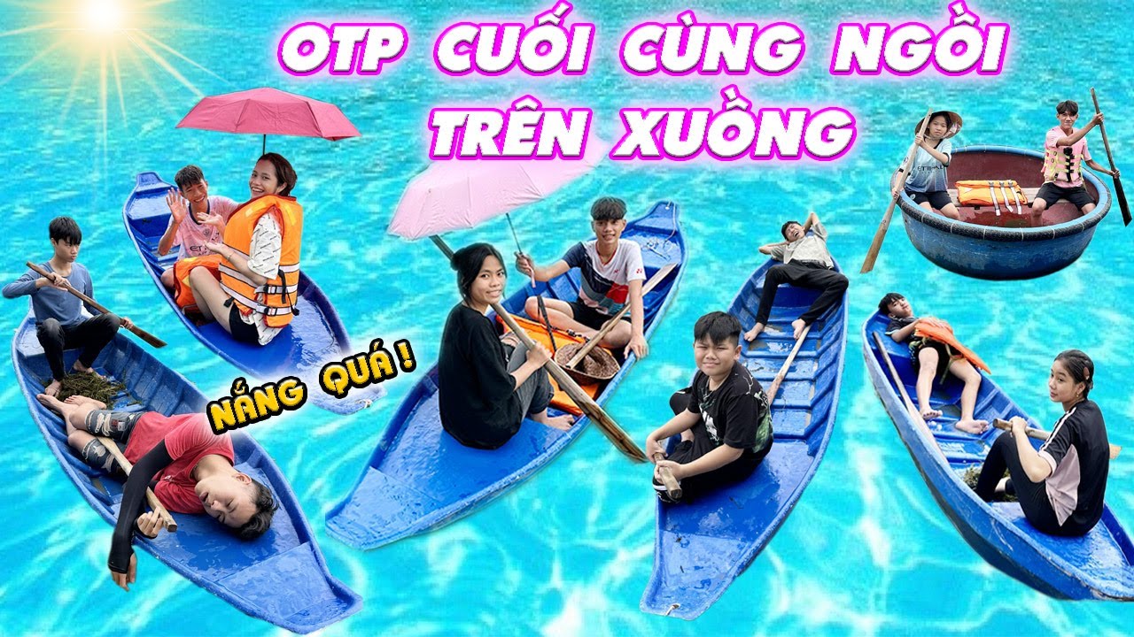 Thử Thách OTP Cuối Cùng Ngồi Trên Xuồng Thắng 2 Triệu #trangandvinh