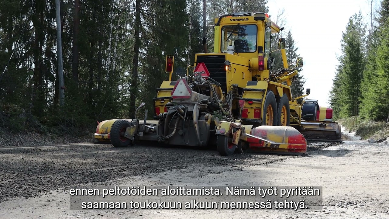 Sorateiden kunnostustyöt keväällä