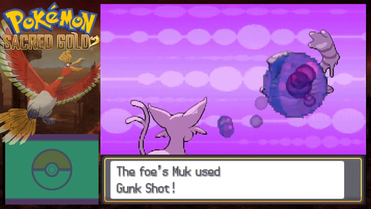 Pokemon Sacred Gold Vs. Elite Four and Champion - Romhack by Drayano60