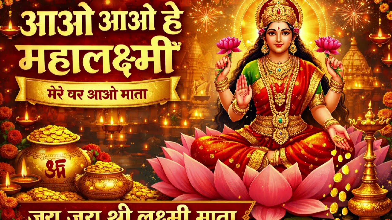 आओ आओ हे महालक्ष्मी | जय जय श्री लक्ष्मी माता | New Lakshmi Bhajan 2026