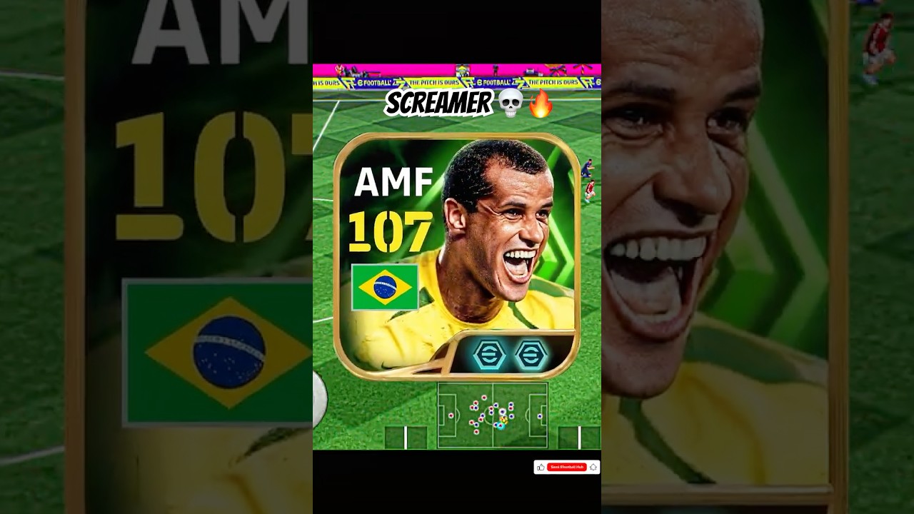 [Epic] 107 Rivaldo Doesn&rsquo;t Shoot, He Destroys Nets 🥶🔥 #efootball #efootball2026 #lowscreamer