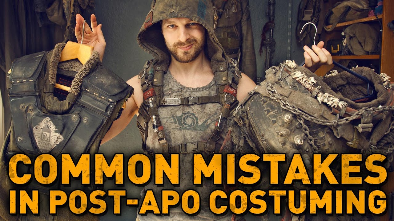 6 COMMON MISTAKES you probably make in post-apocalyptic costuming