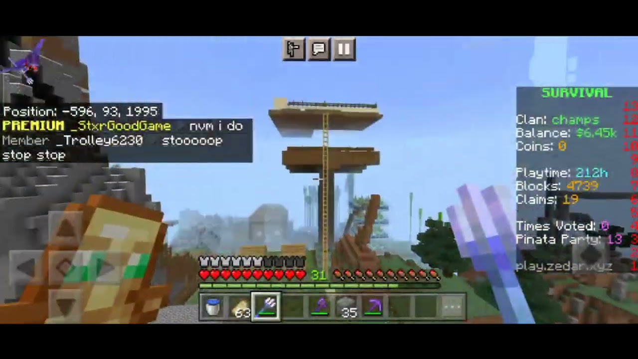 story of mine in zedar smp