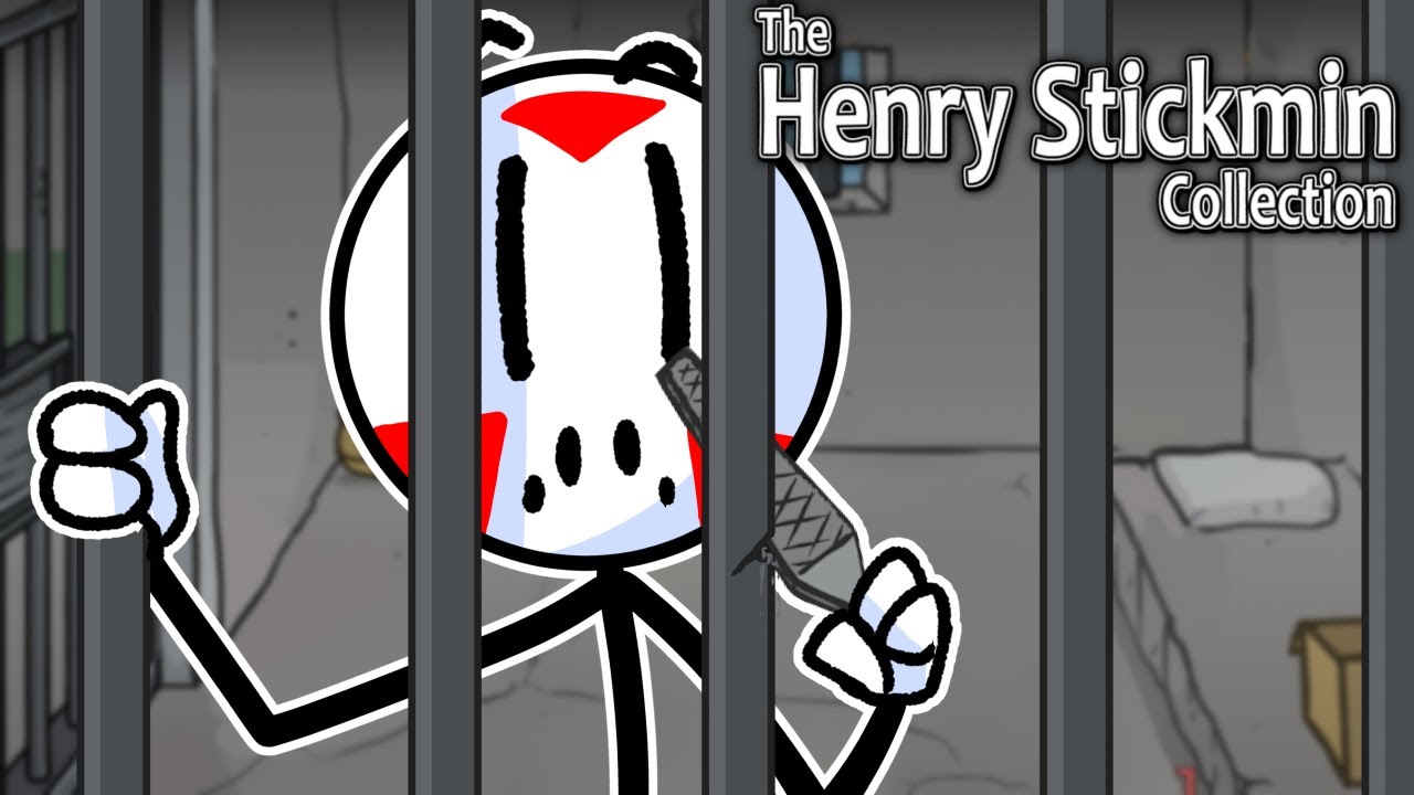 THE FUNNIEST GAME EVER! | The Henry Stickmin Collection (Bank/Prison Missions)