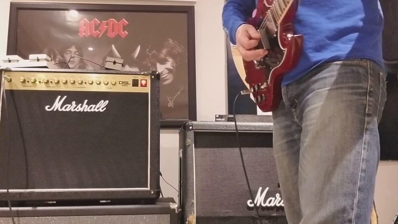 Marshall DSL40C with Greenbacks & V30s