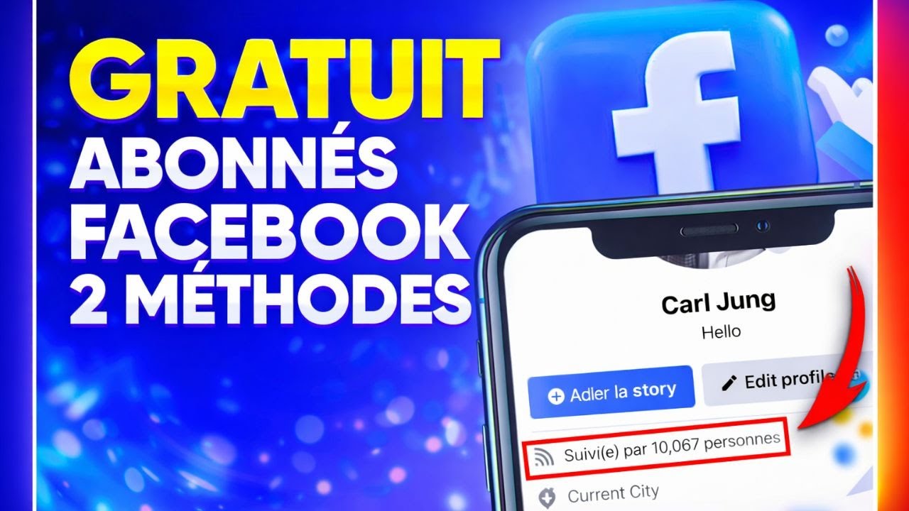 COMMENT OBTENIR 10 000 ABONN&Eacute;S GRATUITS SUR FACEBOOK EN 5 MINUTES | 2 M&Eacute;THODES GRATUITES EN 2026
