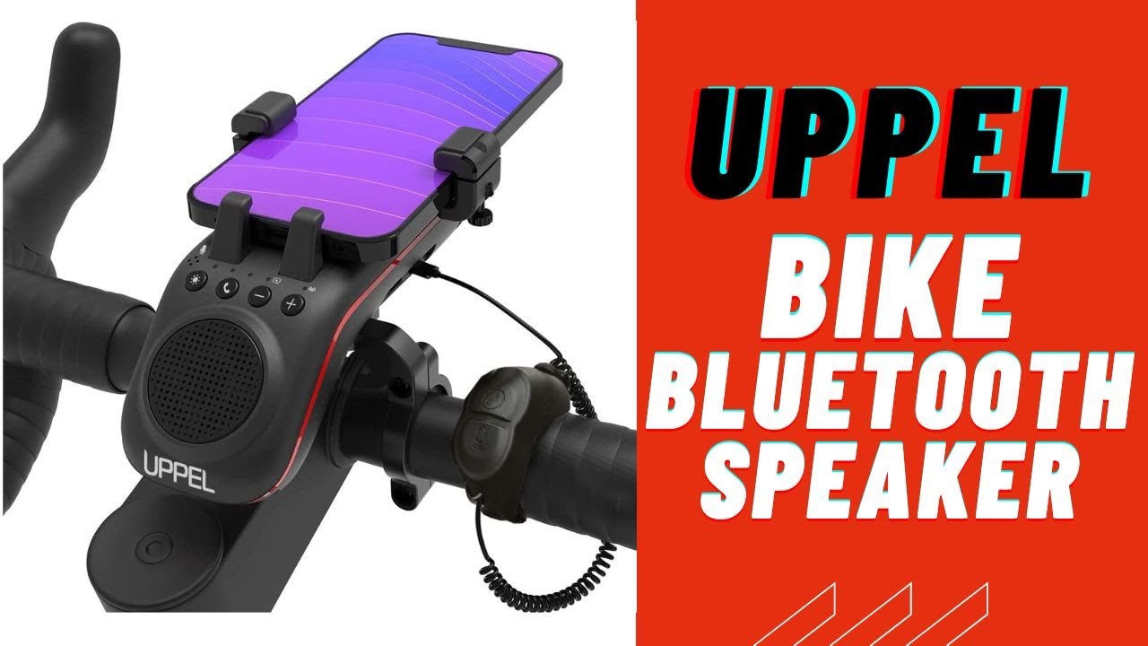UPPEL 10-in-1 Bike Phone Holder with Bluetooth Speaker REVIEW