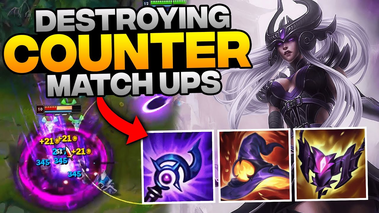 How to DESTROY Counter Matchups with Syndra