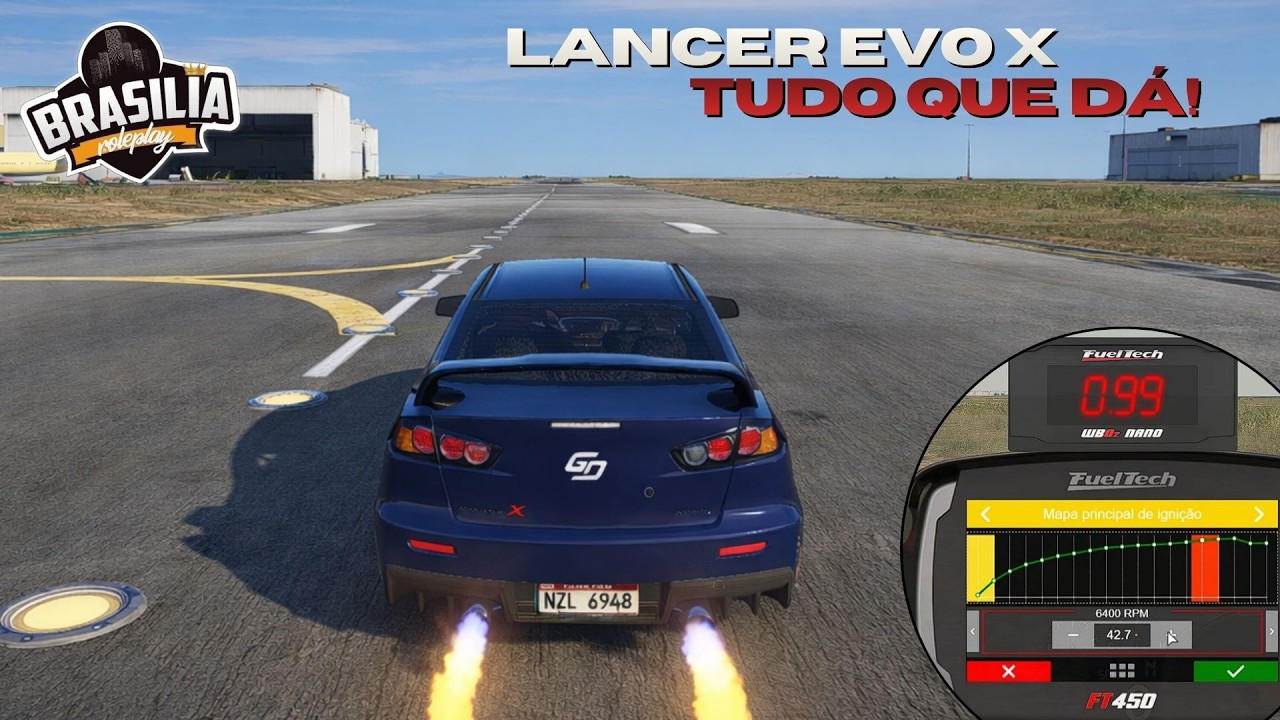 Finalizamos a PREPARAÇÃO no LANCER EVO X! Brasília RP 2026 #18