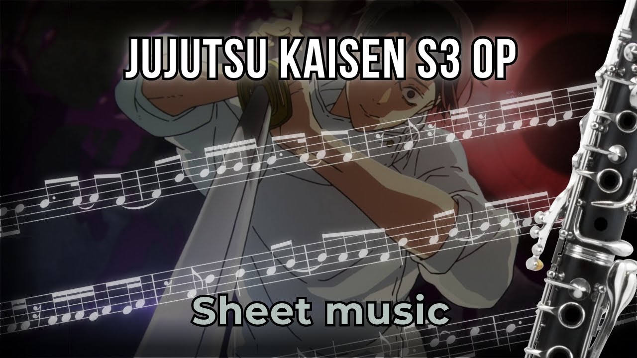 AIZO – Jujutsu Kaisen: The Culling Game | Clarinet Cover + Sheet Music