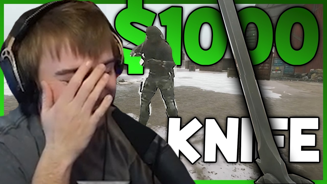 I was CHALLENGED $1000 to A KNIFE CHALLENGE... | Escape from Tarkov