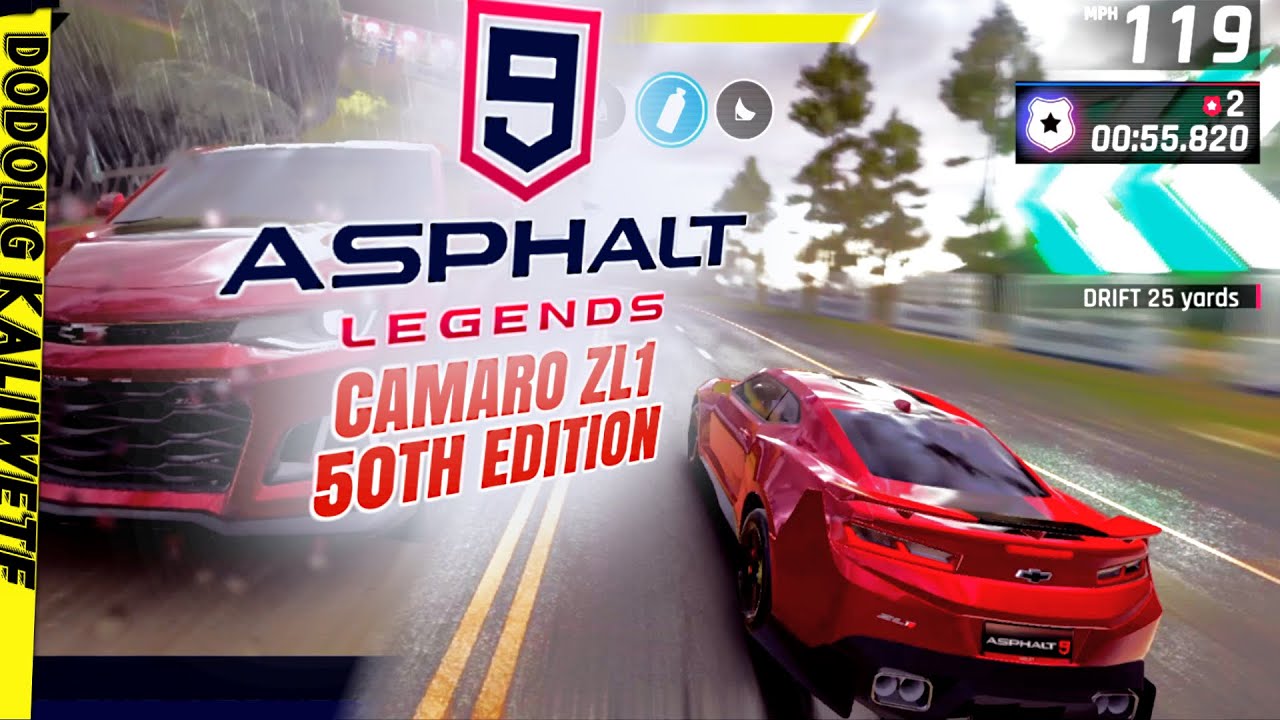 Asphalt 9 Legends | CHEVROLET CAMARO ZL1 50TH EDITION | ESCAPE 2