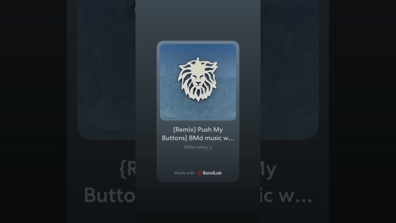 Remix} PUSH-my BUTTONS} BMd music wfkjr Deepcover Storyline Instrumentals 