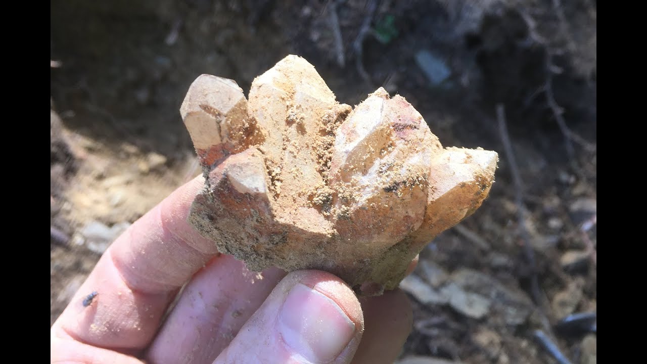 💎 Big Poche mûre de Quartz en haute Savoie ..
