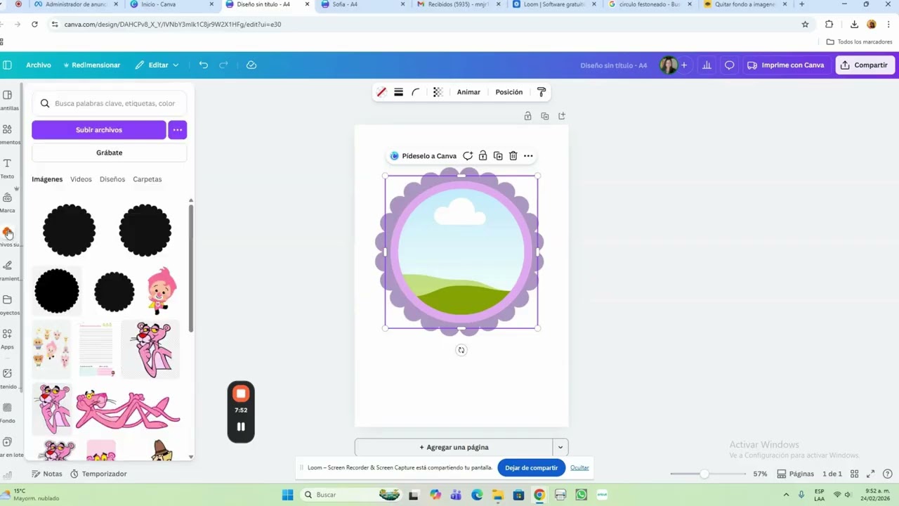 Como crear un caketopper desde cero en canva