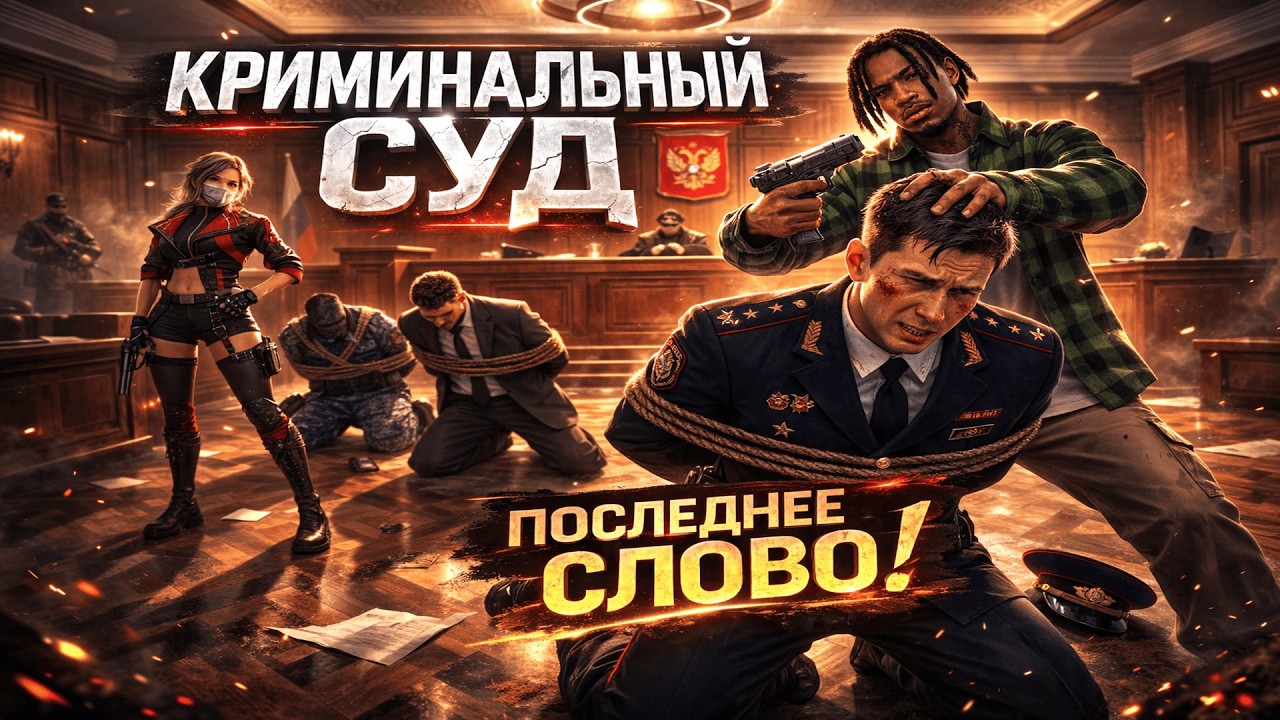 Будни ЛИДЕРА #4 - Криминальный СУД! Приговор 20 ЗАЛОЖНИКОВ На Amazing RP Fire!