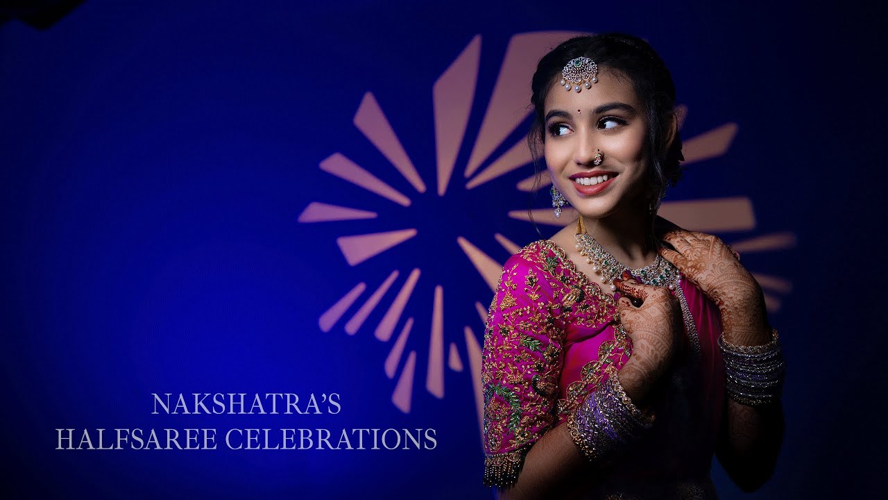 Nakshatra's Halfsaree Ceremony | Raj Photography | Raajmedias | Rajahmundry