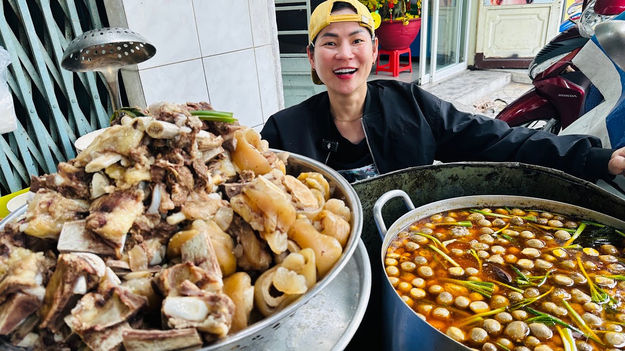 VÉT SẠCH TIỀN ĐỂ  ĂN TẤT CẢ CÁC MÓN CHÁO BÒ NỨC TIẾNG TẠI SÀI GÒN .