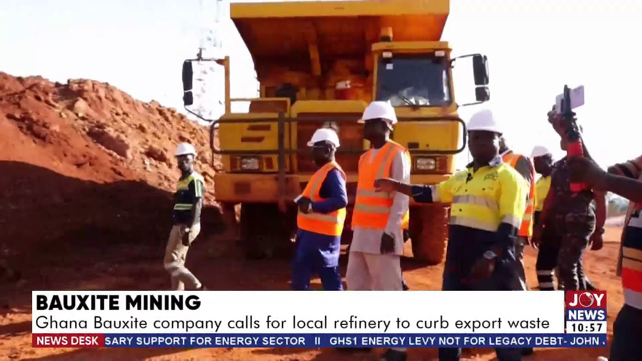 Bauxite Mining: Ghana Bauxite company calls for local refinery to curb export waste