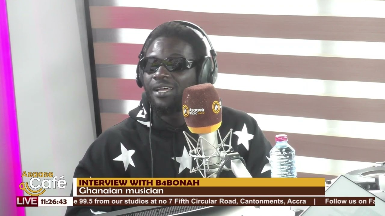One on One conversation with B4Bonah on Asaase Café