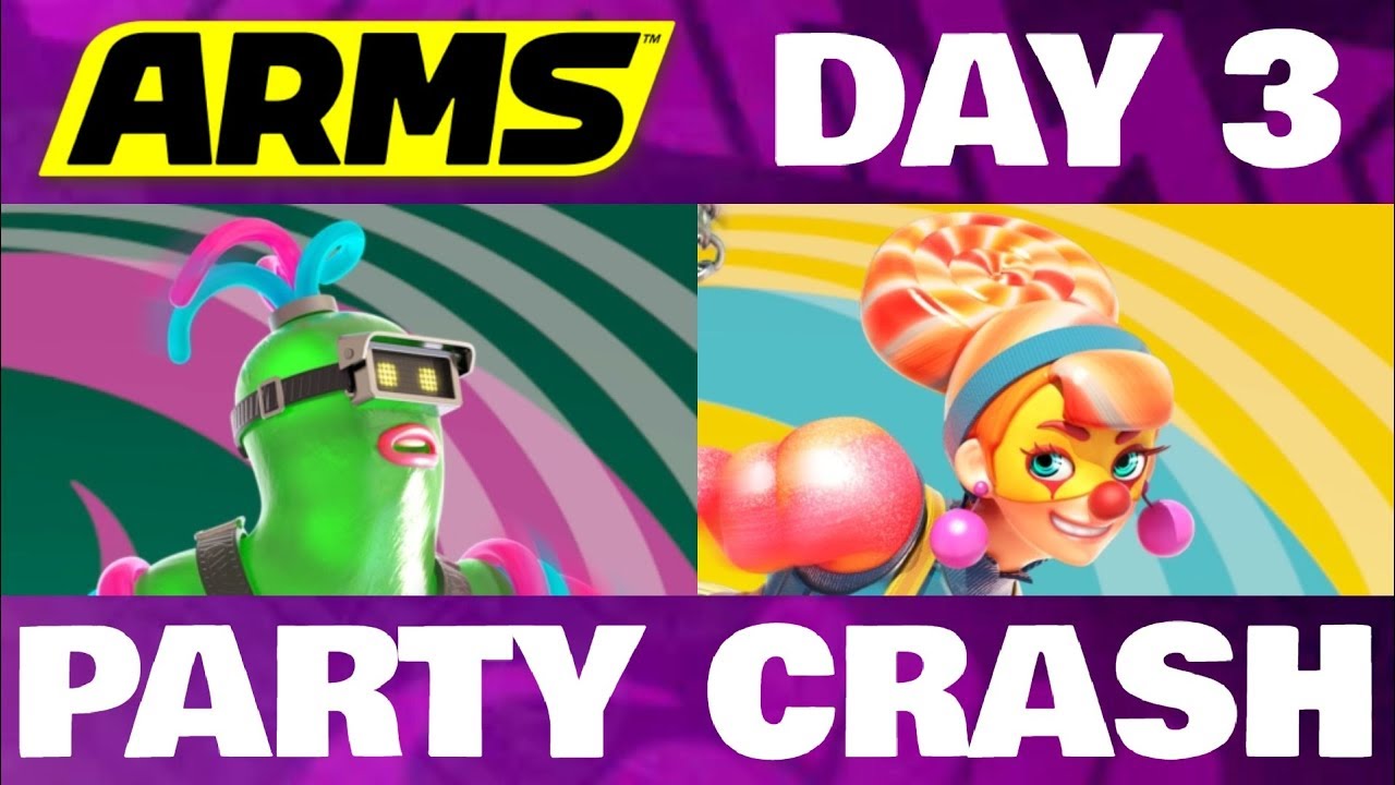 ARMS Party Crash DAY 3 Helix Vs Lola Pop!