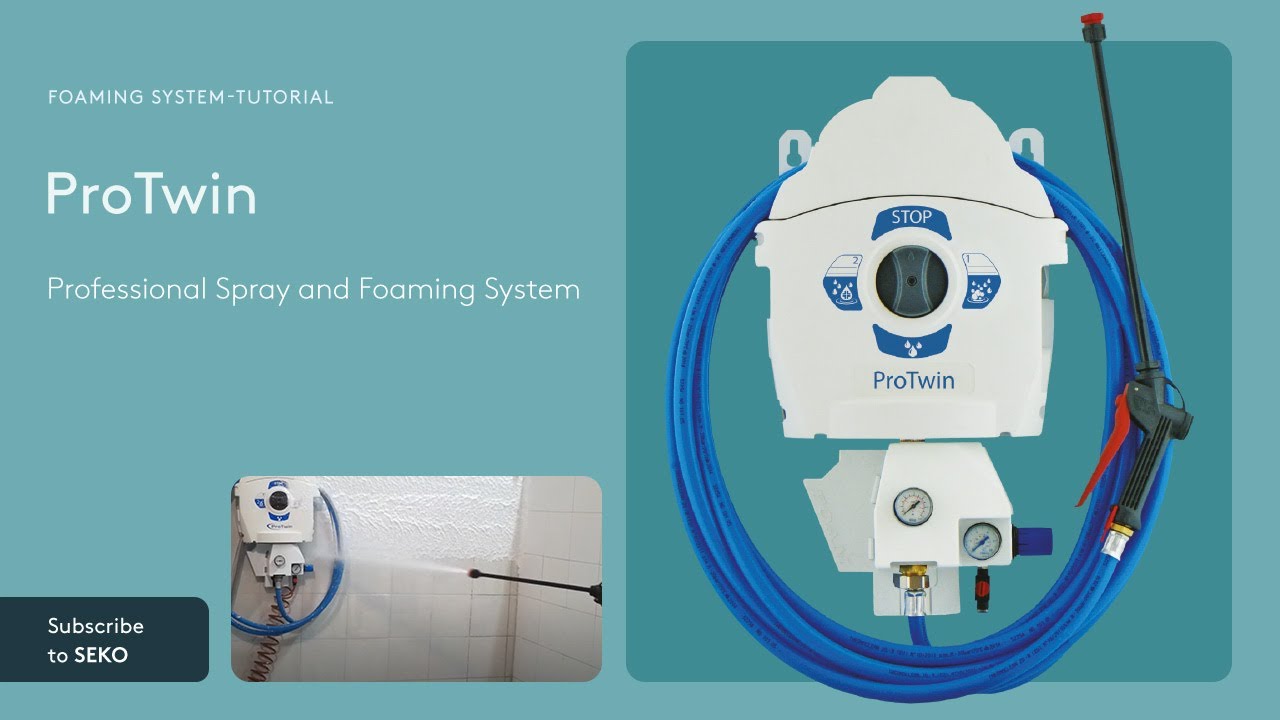 SEKO ProTwin Professional Spray and Foaming System Demonstration