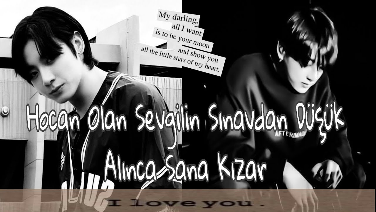 [tb] Hocan Olan Sevgilin Sınavdan Düşük Alınca Sana Kızar / Jungkook ile hayal et