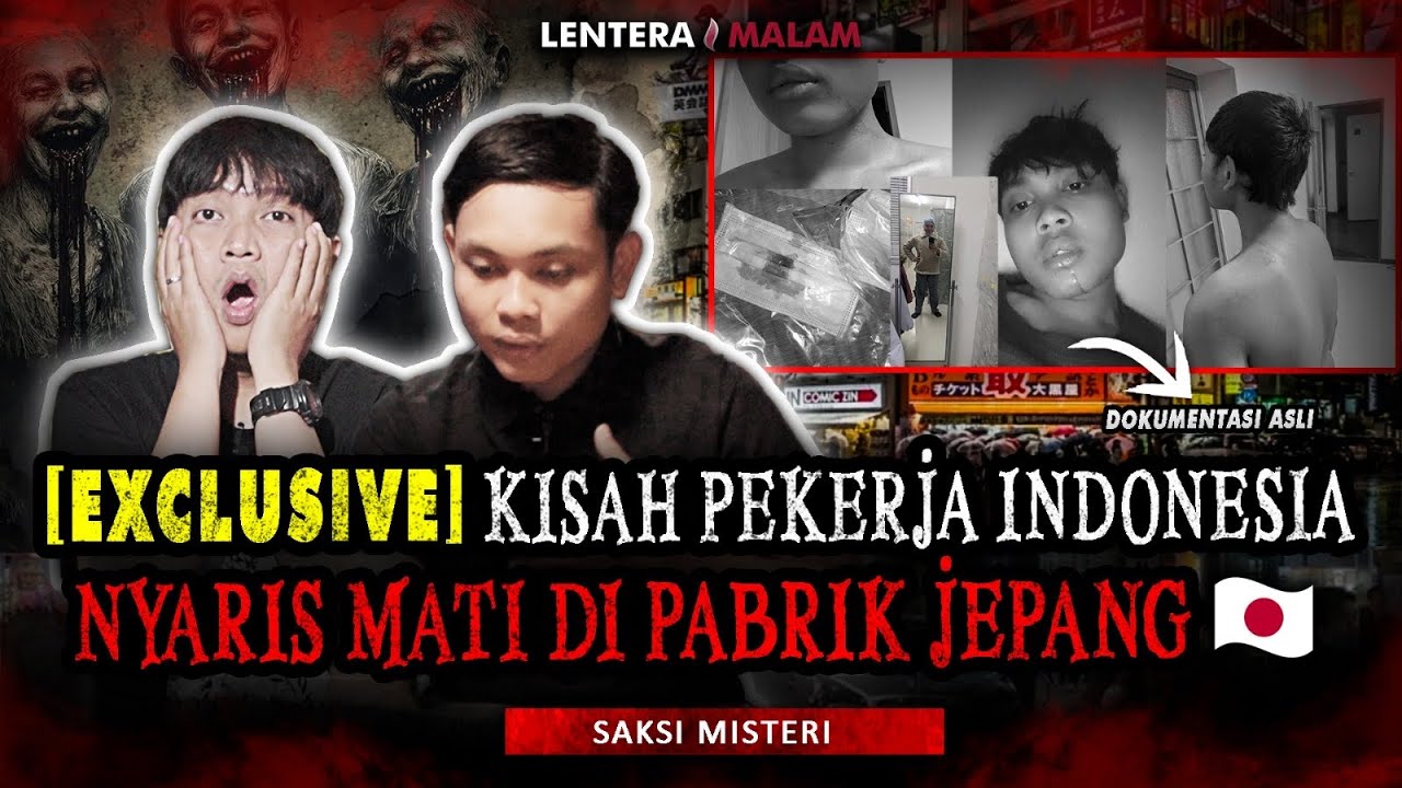 (FULL DOKUMENTASI) DI JEPANG GAK ADA HANTU?? TONTON INI!! KISAH TRAGIS BURUH PABRIK JEPANG