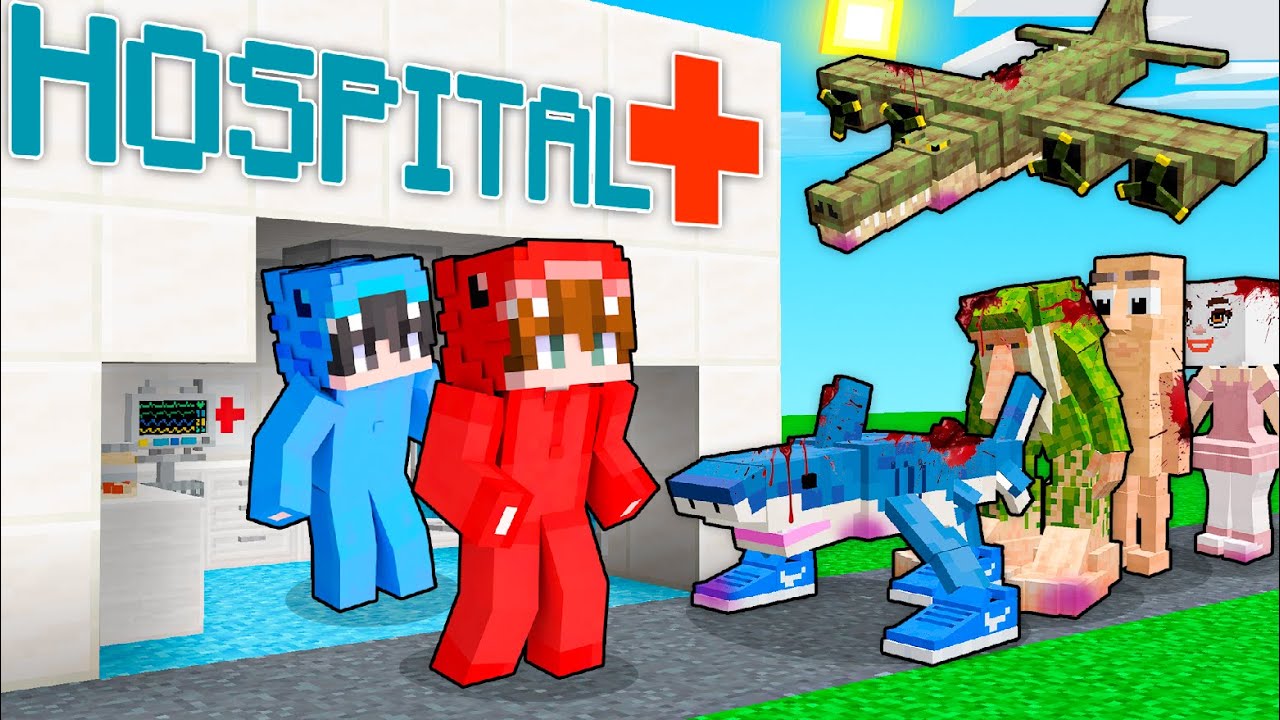 Abr&iacute; un HOSPITAL de BRAINROTS en Minecraft!
